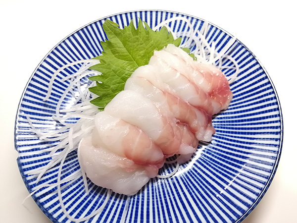 ミシマオコゼ　刺身・寿司